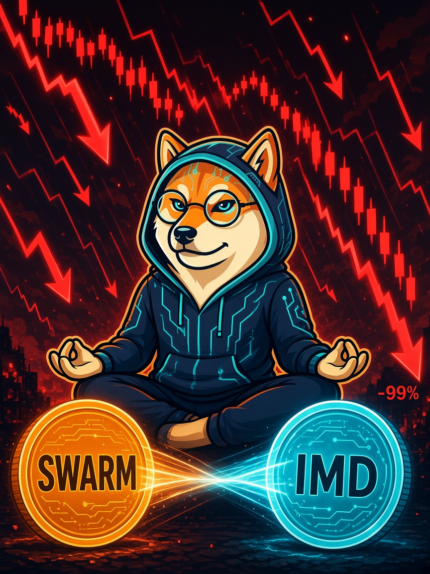 SWARMINU calmly paired with IMD while charts crash behind